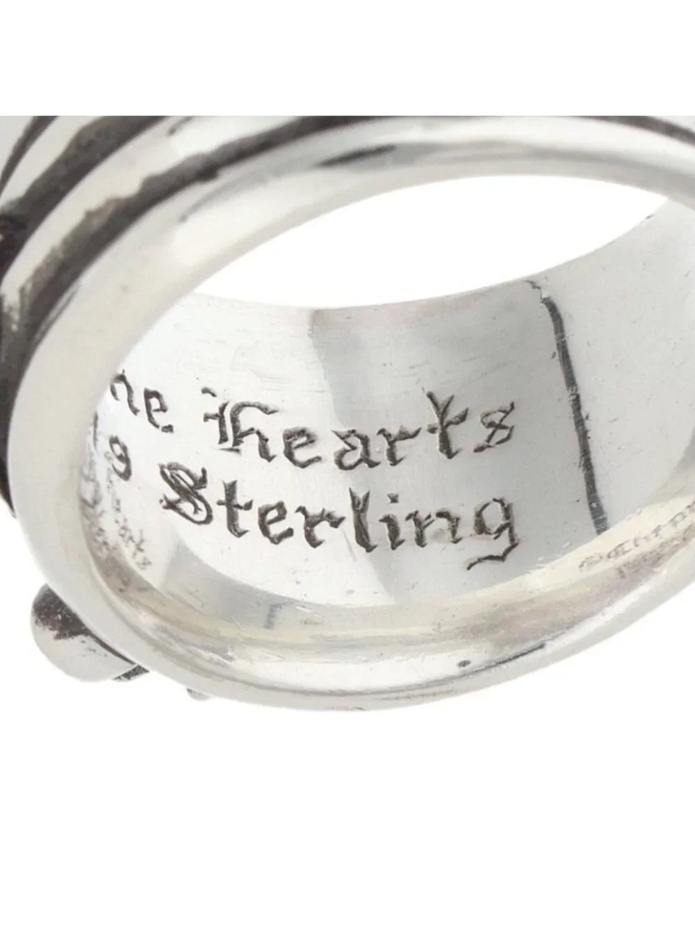 Chrome Hearts Dagger Silver Ring